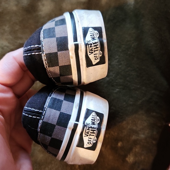 Gray and Black Vans - Picture 4 of 5